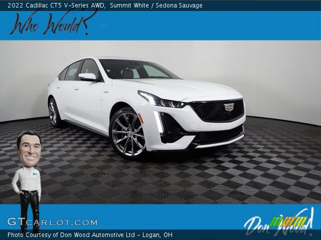 2022 Cadillac CT5 V-Series AWD in Summit White