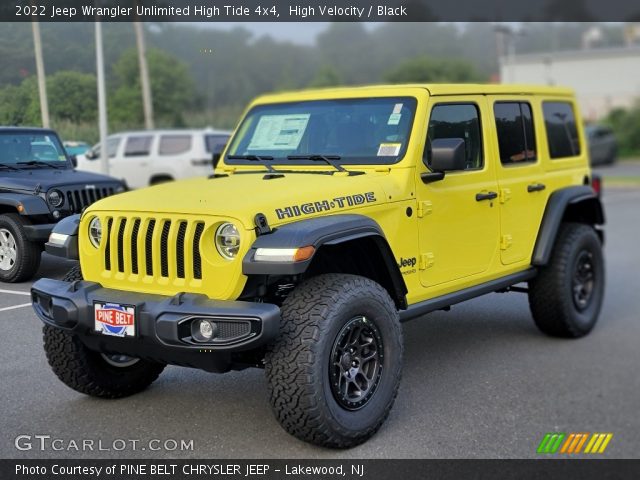 2022 Jeep Wrangler Unlimited High Tide 4x4 in High Velocity