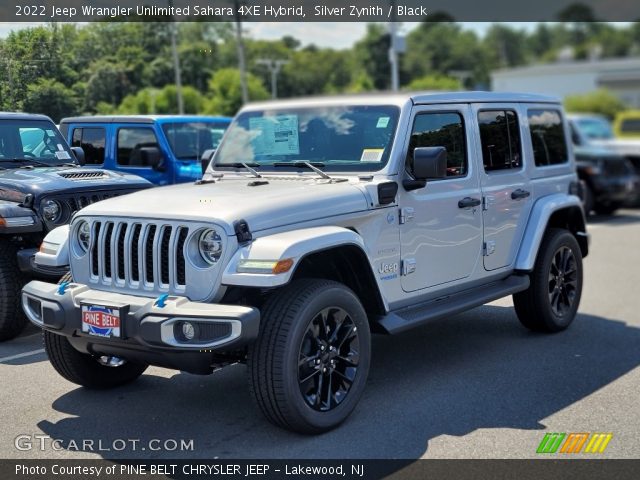 2022 Jeep Wrangler Unlimited Sahara 4XE Hybrid in Silver Zynith