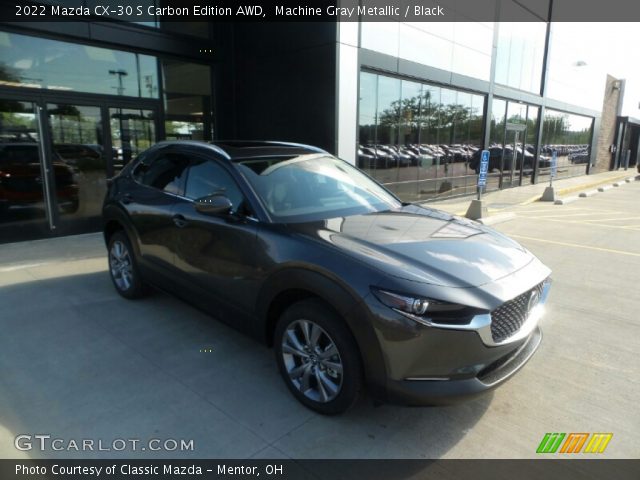 2022 Mazda CX-30 S Carbon Edition AWD in Machine Gray Metallic