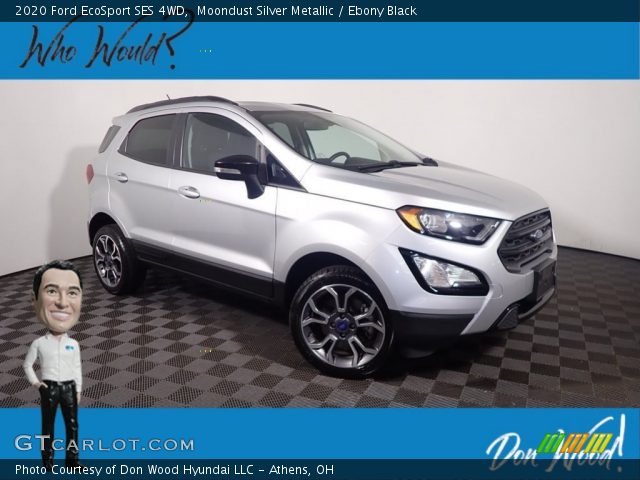 2020 Ford EcoSport SES 4WD in Moondust Silver Metallic