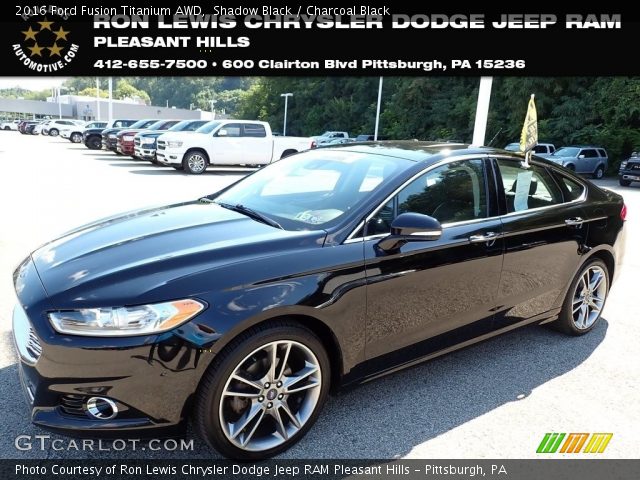 2016 Ford Fusion Titanium AWD in Shadow Black