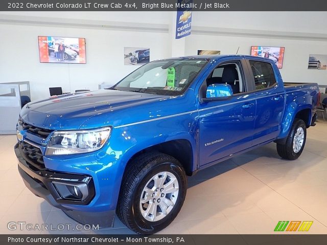 2022 Chevrolet Colorado LT Crew Cab 4x4 in Bright Blue Metallic