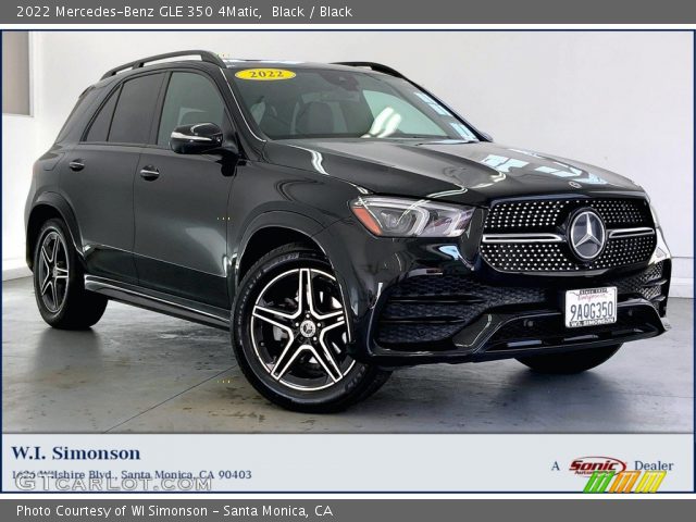 2022 Mercedes-Benz GLE 350 4Matic in Black