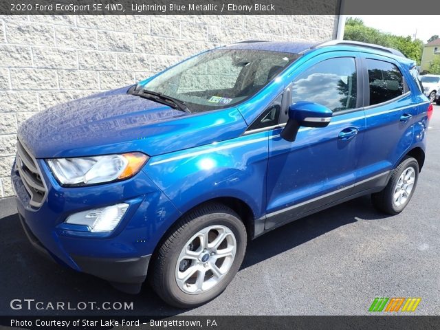 2020 Ford EcoSport SE 4WD in Lightning Blue Metallic