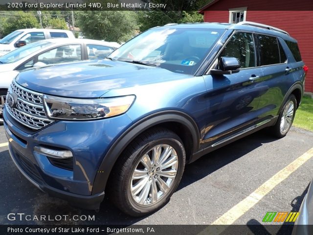 2020 Ford Explorer Limited 4WD in Blue Metallic
