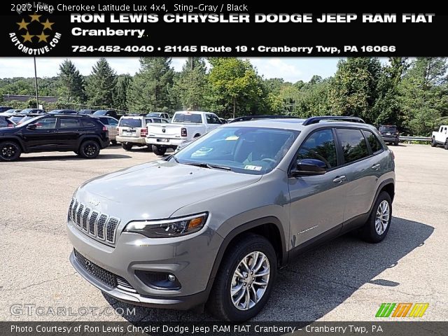 2022 Jeep Cherokee Latitude Lux 4x4 in Sting-Gray
