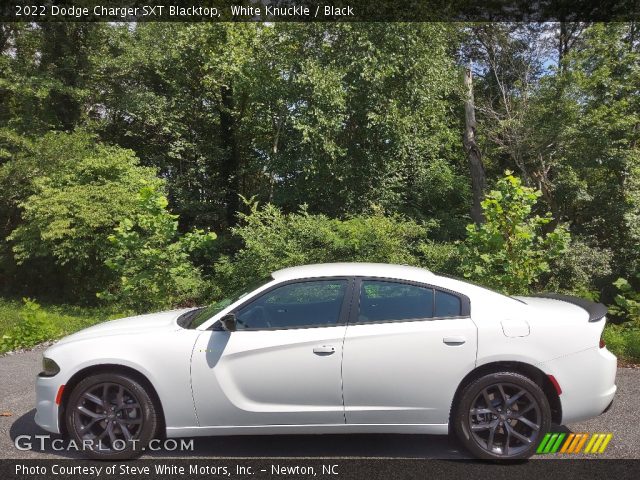 2022 Dodge Charger SXT Blacktop in White Knuckle