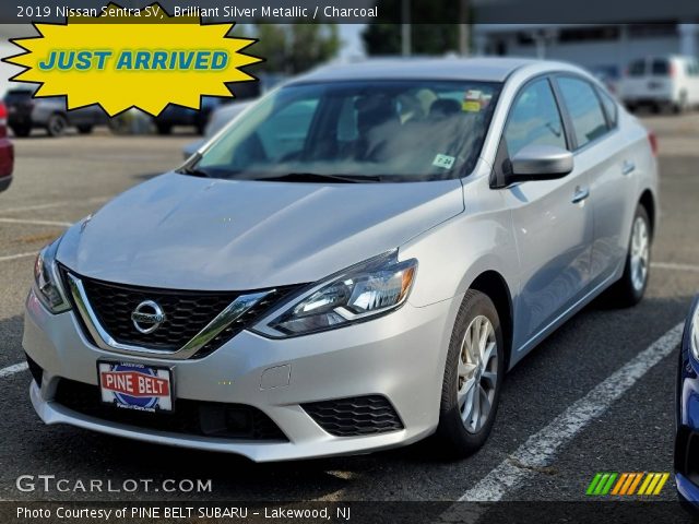 2019 Nissan Sentra SV in Brilliant Silver Metallic