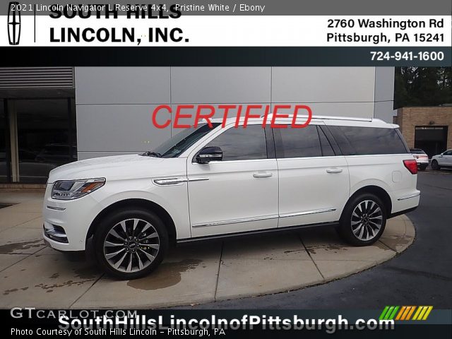 2021 Lincoln Navigator L Reserve 4x4 in Pristine White
