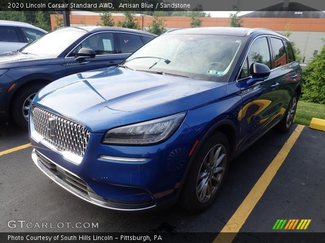 2020 Lincoln Corsair Standard AWD in Artisan Blue