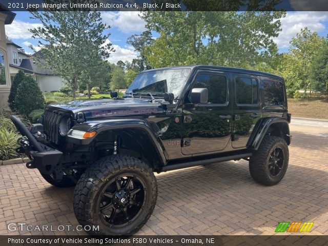 2021 Jeep Wrangler Unlimited Rubicon 4x4 in Black