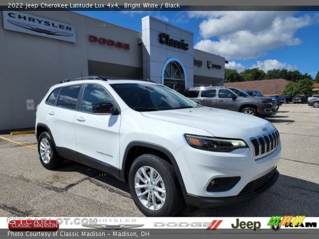 2022 Jeep Cherokee Latitude Lux 4x4 in Bright White