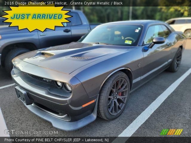 2016 Dodge Challenger SRT Hellcat in Granite Crystal Metallic