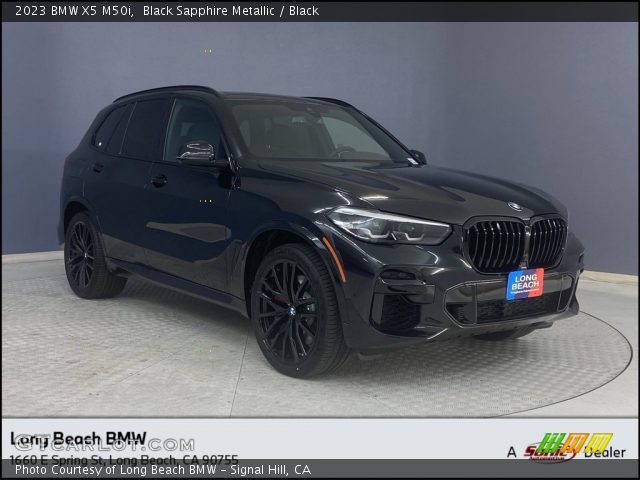 2023 BMW X5 M50i in Black Sapphire Metallic
