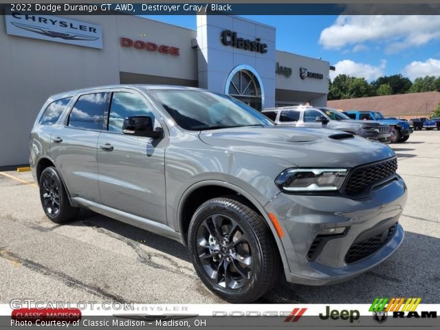 2022 Dodge Durango GT AWD in Destroyer Gray