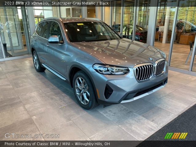 2023 BMW X3 xDrive30i in Skyscraper Gray Metallic