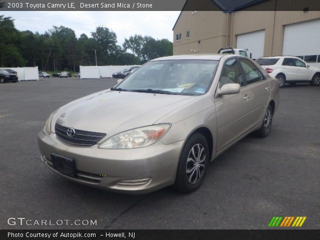 2003 Toyota Camry LE in Desert Sand Mica
