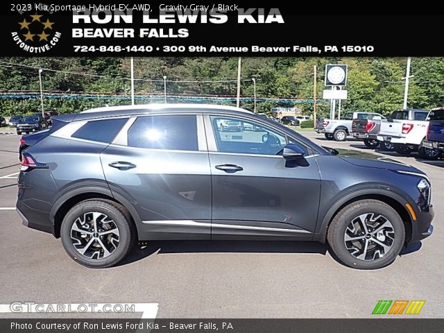 2023 Kia Sportage Hybrid EX AWD in Gravity Gray