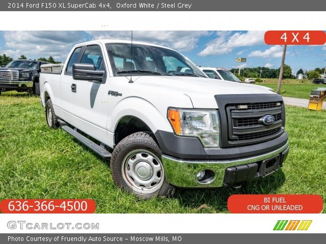 2014 Ford F150 XL SuperCab 4x4 in Oxford White