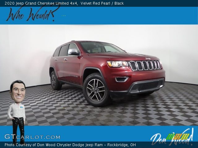 2020 Jeep Grand Cherokee Limited 4x4 in Velvet Red Pearl