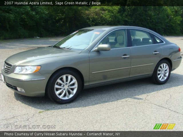 2007 Hyundai Azera Limited in Sage Green Metallic