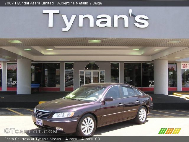 2007 Hyundai Azera Limited in Aubergine Metallic