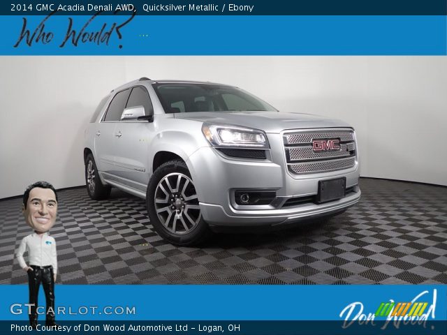 2014 GMC Acadia Denali AWD in Quicksilver Metallic