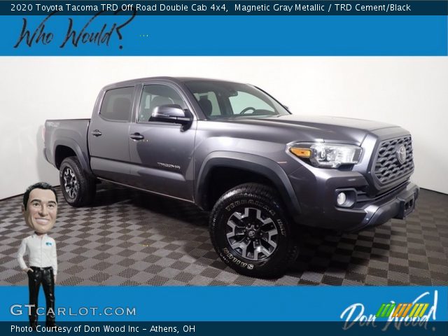 2020 Toyota Tacoma TRD Off Road Double Cab 4x4 in Magnetic Gray Metallic