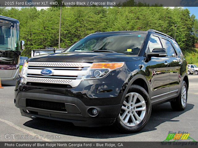 2015 Ford Explorer XLT 4WD in Tuxedo Black