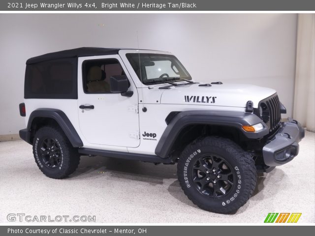 2021 Jeep Wrangler Willys 4x4 in Bright White