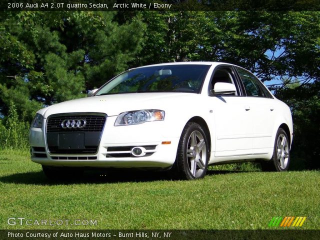 2006 Audi A4 2.0T quattro Sedan in Arctic White