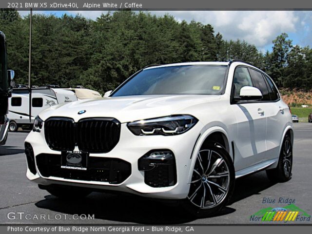 2021 BMW X5 xDrive40i in Alpine White