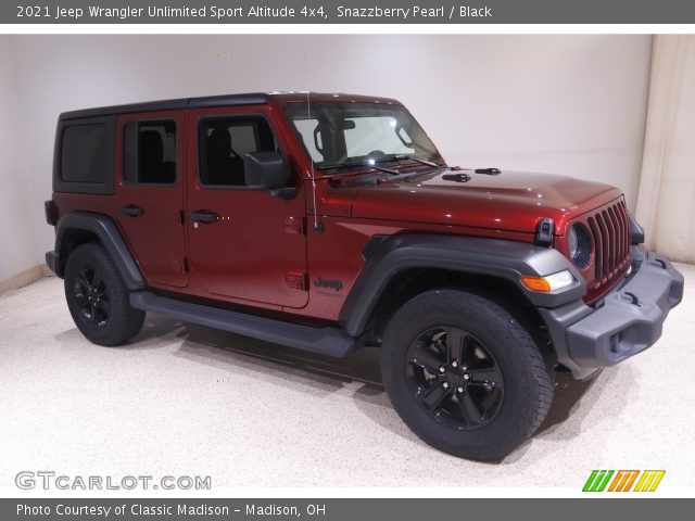 2021 Jeep Wrangler Unlimited Sport Altitude 4x4 in Snazzberry Pearl