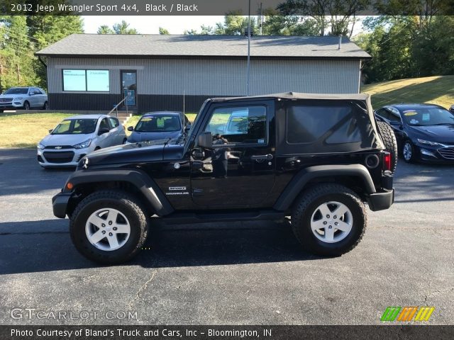 2012 Jeep Wrangler Sport 4x4 in Black