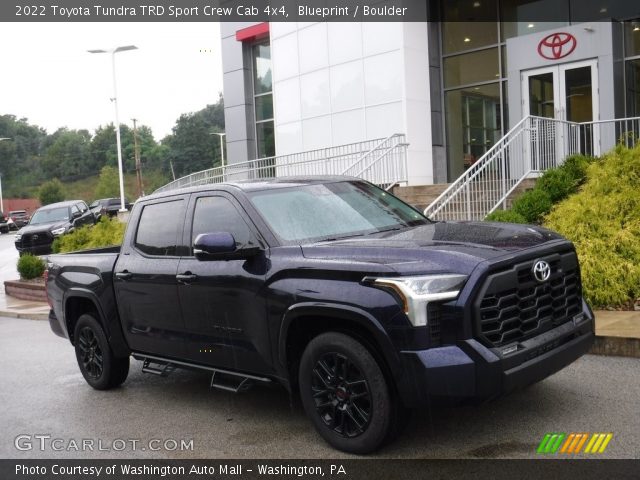 2022 Toyota Tundra TRD Sport Crew Cab 4x4 in Blueprint