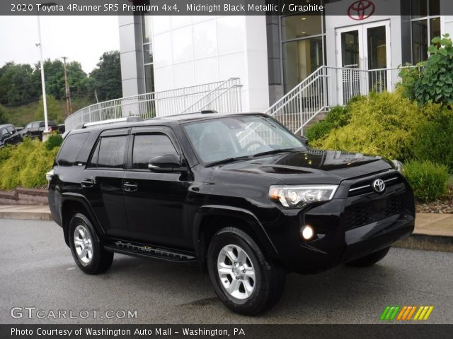 2020 Toyota 4Runner SR5 Premium 4x4 in Midnight Black Metallic