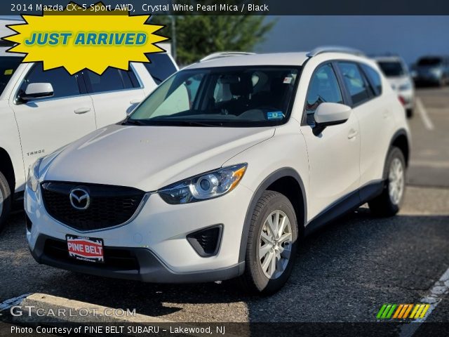 2014 Mazda CX-5 Sport AWD in Crystal White Pearl Mica