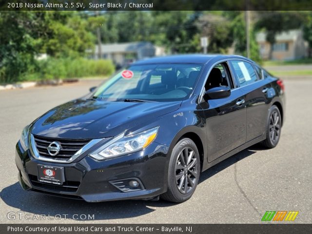 2018 Nissan Altima 2.5 SV in Super Black