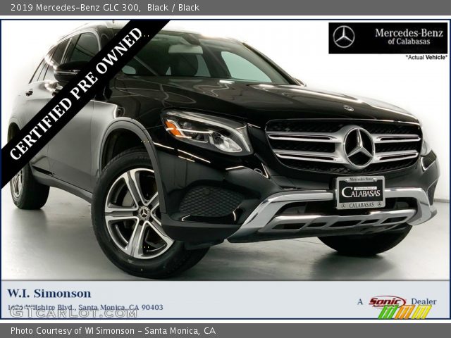 2019 Mercedes-Benz GLC 300 in Black