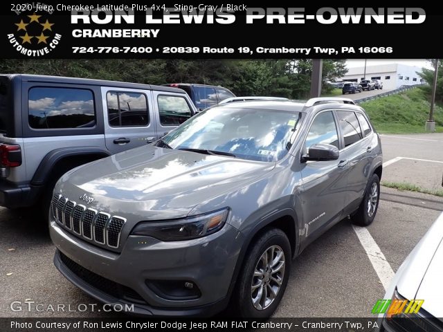 2020 Jeep Cherokee Latitude Plus 4x4 in Sting-Gray