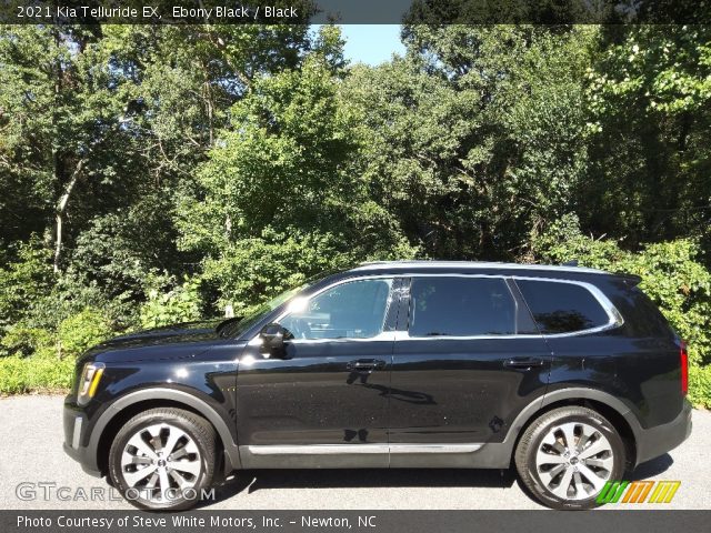 2021 Kia Telluride EX in Ebony Black