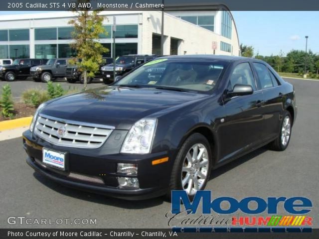 2005 Cadillac STS 4 V8 AWD in Moonstone