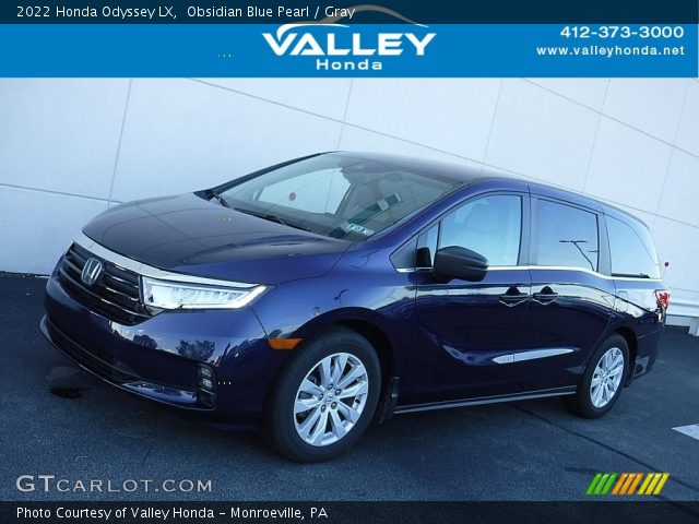 2022 Honda Odyssey LX in Obsidian Blue Pearl