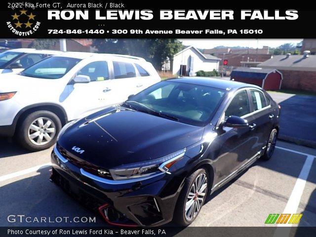 2022 Kia Forte GT in Aurora Black