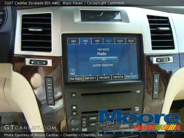2007 Cadillac Escalade ESV AWD in Black Raven