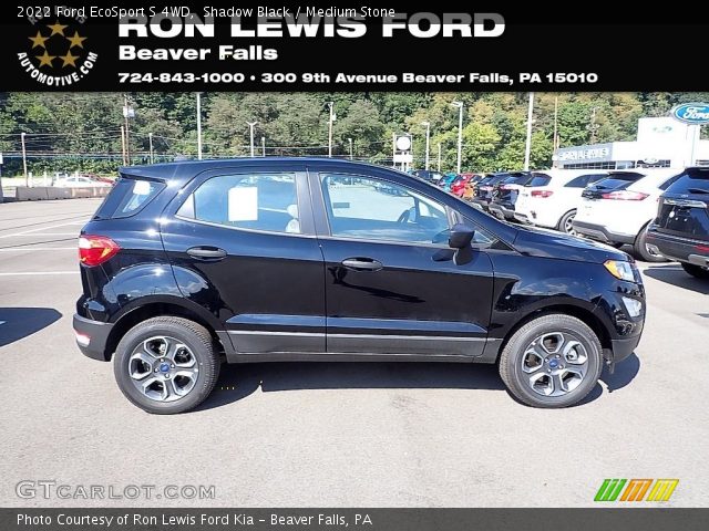 2022 Ford EcoSport S 4WD in Shadow Black