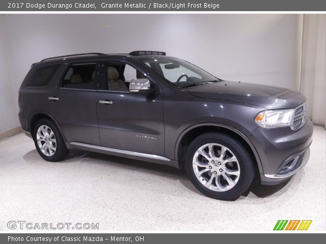 2017 Dodge Durango Citadel in Granite Metallic