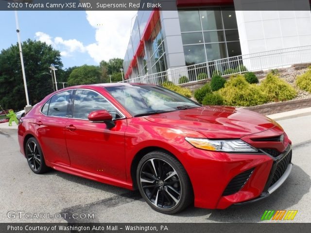 2020 Toyota Camry XSE AWD in Supersonic Red