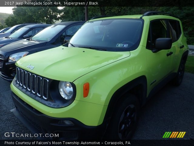 2017 Jeep Renegade Sport 4x4 in Hypergreen